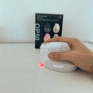 버티컬 마우스 인체공학 손목보호 무소음 마우스 추천