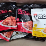 차예련 님 추천 김치전 가장자리 맛 과자 : 김칩스 (오리지널, 매운맛)