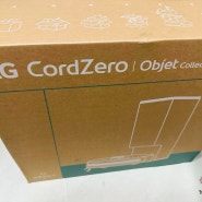 LG CordZero Objet Collection 제트 스틱 청소기(LG로봇청소기, 이모님모시기, 돌아기, 아둘맘, 내돈내산, LG코드제로 오브제컬렉션)