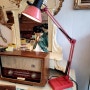 빈티지 앵글포이즈 테이블 램프 Red Anglepoise Lamp by Ring Lighting - model 50710