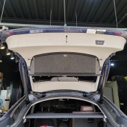 BMW X4 트렁크 찌그덕삐그덕 잡소리, 소음 없애기
