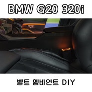 BMW G20 320i - 벨트 엠비언트 DIY