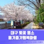 대구 벚꽃 명소 대구선 동촌공원 옹기종기행복마을 벚꽃길