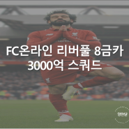 FC온라인 리버풀 스쿼드 3000억 8금카 선수리뷰포메이션 424,4222 전술추천