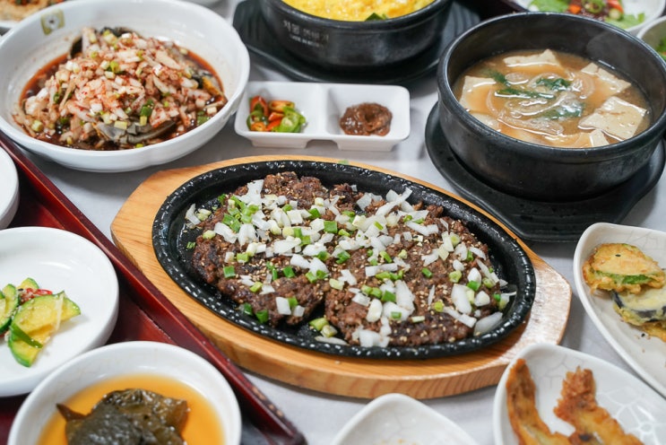 전북 정읍 맛집 대일정 참게장과 떡갈비 정식의 푸짐함