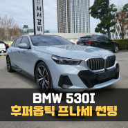 춘천썬팅 BMW530I 보증기간 평생인 후퍼옵틱 프나세 시공~!