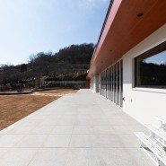 경북단독주택 / 거주용 주택 +직원들 식사와 회식을 위한 연수원의 두가지 목적의 120평 패시브하우스 건축
