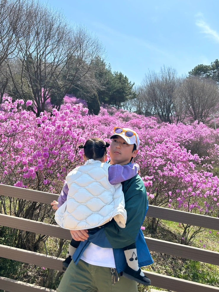 부천 원미산 진달래꽃 축제 동산_ 주차 꿀팁!!