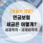 (오늘의 상담) 연금보험, 연금소득세? 비과세? (ft.세제적격 연금보험과 세제비적격 연금보험)