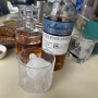 발렌타인 싱글몰트 글렌버기 15년 디켄터 + 온더락 글라스 영입기 Ballantines single malt glenburgie scotch whisky
