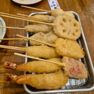 [일본 맛집] 오사카 도톤보리 쿠시카츠 맛집 호타루 후기