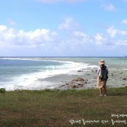 [사이판(Saipan)] 아긴간 곶(Agingan Point) - 환초 가장자리에서 치는 파도