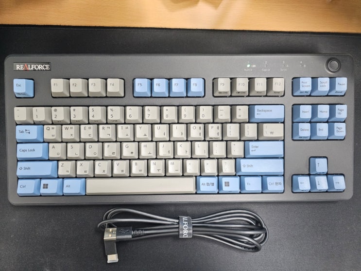 레오폴드 키보드 Realforce(리얼포스) R3TL BT 그레이 블루 구매!(청소/추천팁!) : 네이버 블로그