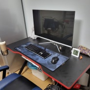 [1인용 컴퓨터책상] 에이픽스 풀 메탈 프레ㅣ임 컴퓨터 책상