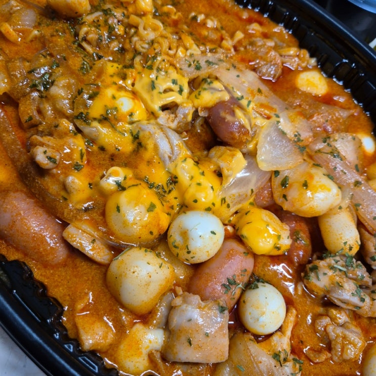 두찜 불닭로제찜닭 남은거 보관 데워먹기, 두마리찜닭 볶음밥 만드는법 : 네이버 블로그