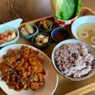 [청주 사창동 맛집] 충북대 학생들의 집밥지킴이 우주식탁(+이번주 메뉴 정보)