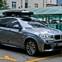 BMW X3 루프박스 팩라인 NX-SUMMIT 툴레 가로바 설치 트렁크공간해결