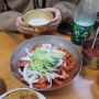 [회현역]부원면옥(feat.야채호떡)/대명이따라 닭무침 먹으며 막걸리 온도가 궁금해짐