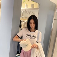 신세계 강남 러브엠 팝업스토어 티셔츠 데님 자켓 원피스까지 여자 여름 코디 쇼핑하기!