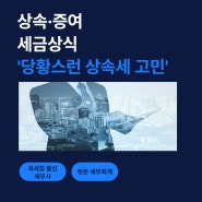 수원 세무사, 국민들이 자주 하는 상속세 고민에 대해서(국세청 제공)