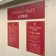 [홍콩/마카오 3박4일 여행] 홍콩공항에서 디즈니랜드 택시 비용/시간, 홍콩 디즈니랜드 캐리어 짐보관 방법