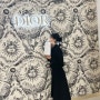 디올 Lady Dior Jasmine 레이디 디올 카드 지갑 아코디언 카드지갑 생일 선물