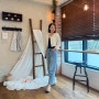 여자 봄 코디 & 데일리룩 촬영, 부천 인천 셀프 렌탈 스튜디오 데이라이트