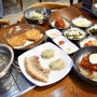 용인 한국민속촌 근처 맛집 메밀 막국수 정식