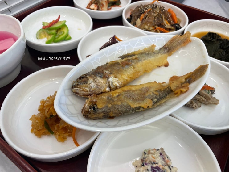 [정읍:식당] 한정식 같은 한 상차림 떡갈비 맛집 정읍 태인 대일정