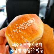 제주도 - ① 빵지 순례 할명수에도 나온 소금 빵 맛집?? 빵귿
