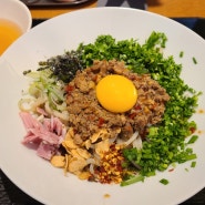 [왕십리/한양대] 혼밥 가능한 텐동 마제소바 맛집 <멘푸라>