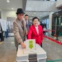 임이자 후보 선거운동 9일차! '벚꽃 만개와 함께 사전투표 기간 돌입!'
