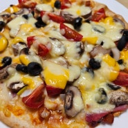 [간단요리] 맛있고 소화 잘되는 건강 또띠아 피자 만들기