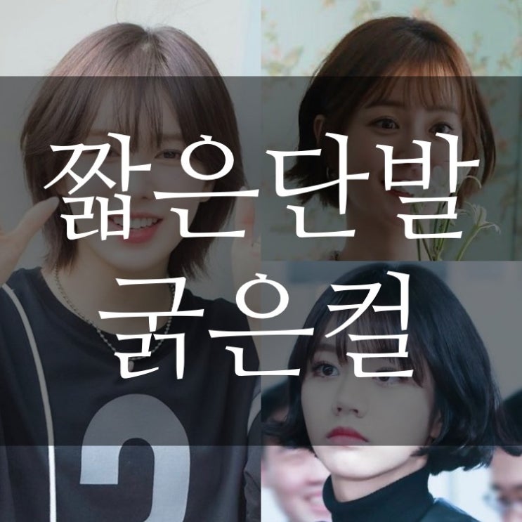 짧은 단발 펌 종류 볼륨매직 c컬펌 cs컬펌 : 네이버 블로그