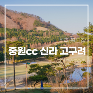 충주 골프장 중원CC 신라-고구려 코스