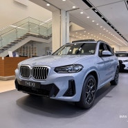 BMW X3 20i MSP 브루클린 그레이 가격 옵션 제원 정보