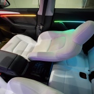 테슬라 엠비언트 자동차 튜닝 이제는 모델Y 모델3 혁신적인 순정연동 시공 제대로 챙겨보셔야죠?
