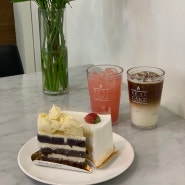 안양 범계 딸기케이크와 디저트, 음료 맛집┃리얼케익 안양범계점