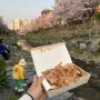 모모타코야끼 한성대점 - 타코야끼 포장해서 성북천 꽃나들이 해요!