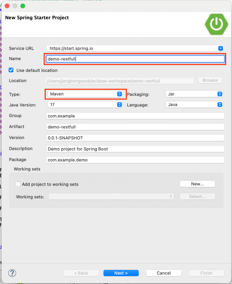 스프링 부트 RESTful API 서비스 만들고 깃(Git) 연동 : 네이버 블로그