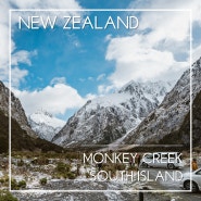 뉴질랜드 여행 | 테아나우-밀포드사운드: 렌트카 여행 중 만난 멍키 크릭의 절경, 그리고 밀포드사운드 (크루즈 주차장 정보)