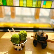 [일본/시즈오카] 7가지 녹차맛 아이스크림 가게, 나나야 :: 말차 아이스크림