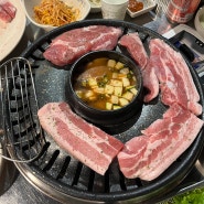 [대전 맛집/대흥동 맛집] 고기 + 쫄면의 조합을 맛볼 수 있는 곳 '한마음 정육식당'