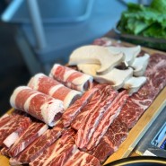 아산 온양고기집 도담도담정육식당에서 소고기 배터지게 먹기!