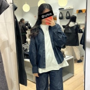코스 신상품 후디드 데님셔츠 입어보기 :: 대구 신세계백화점 cos 매장 방문 후기