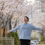 환절기 운동복 인터크루 우븐맨투맨 바람막이맨투맨 (남성 봄코디)