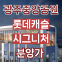 광주 중앙공원 롯데캐슬 시그니처 분양가