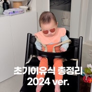 초기이유식 시작 총정리 (2024 개정판)