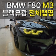 [서울][강서] BMW F80 M3 블랙 유광 전체랩핑 작업기 (feat. 3M 2080)