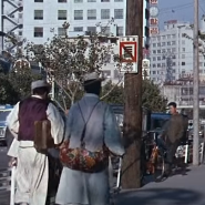 1966년 도로표지판 '둠' 금지(주차금지 순한글 표지판)_한국고전영화 Korean Classic Film